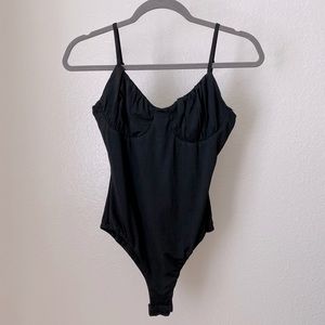 Princess Polly Levey Bodysuit in Black